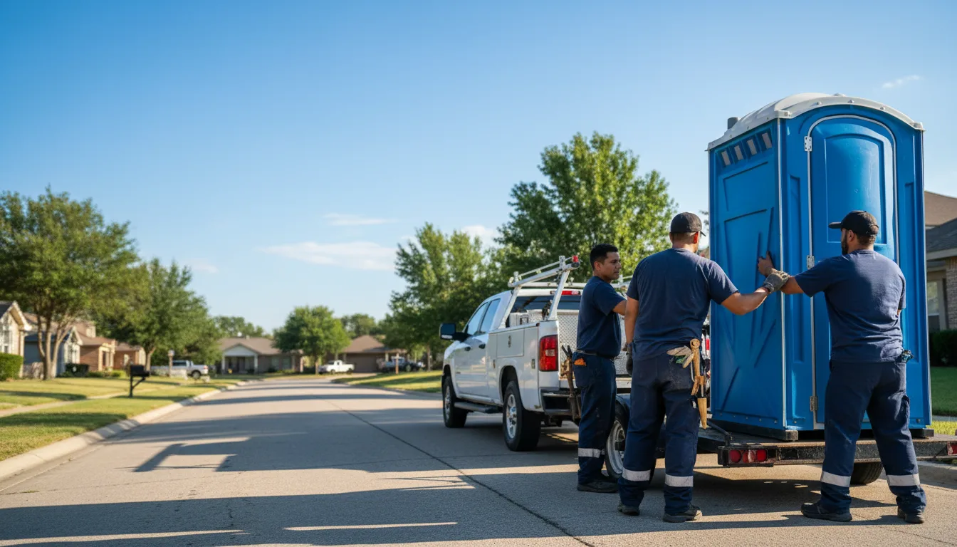 Portable Toilet Rental in Springville, TN near me